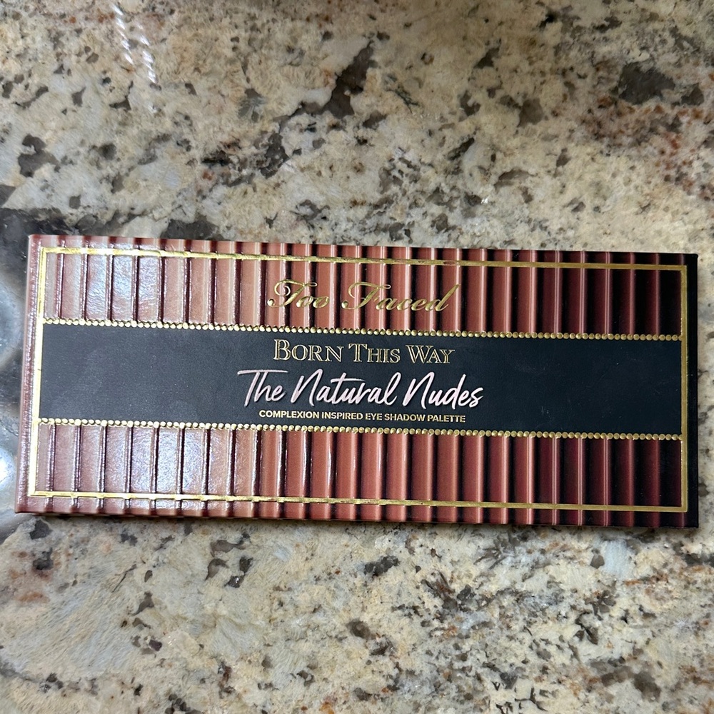Too Faced Born This Way Natural Nudes Palette. NIB